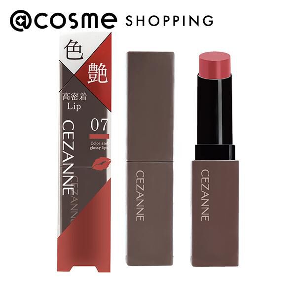 セザンヌ「セザンヌ リップカラーシールド 07 スイートローズ 本体 (3.7g)」|リップメイク|その他