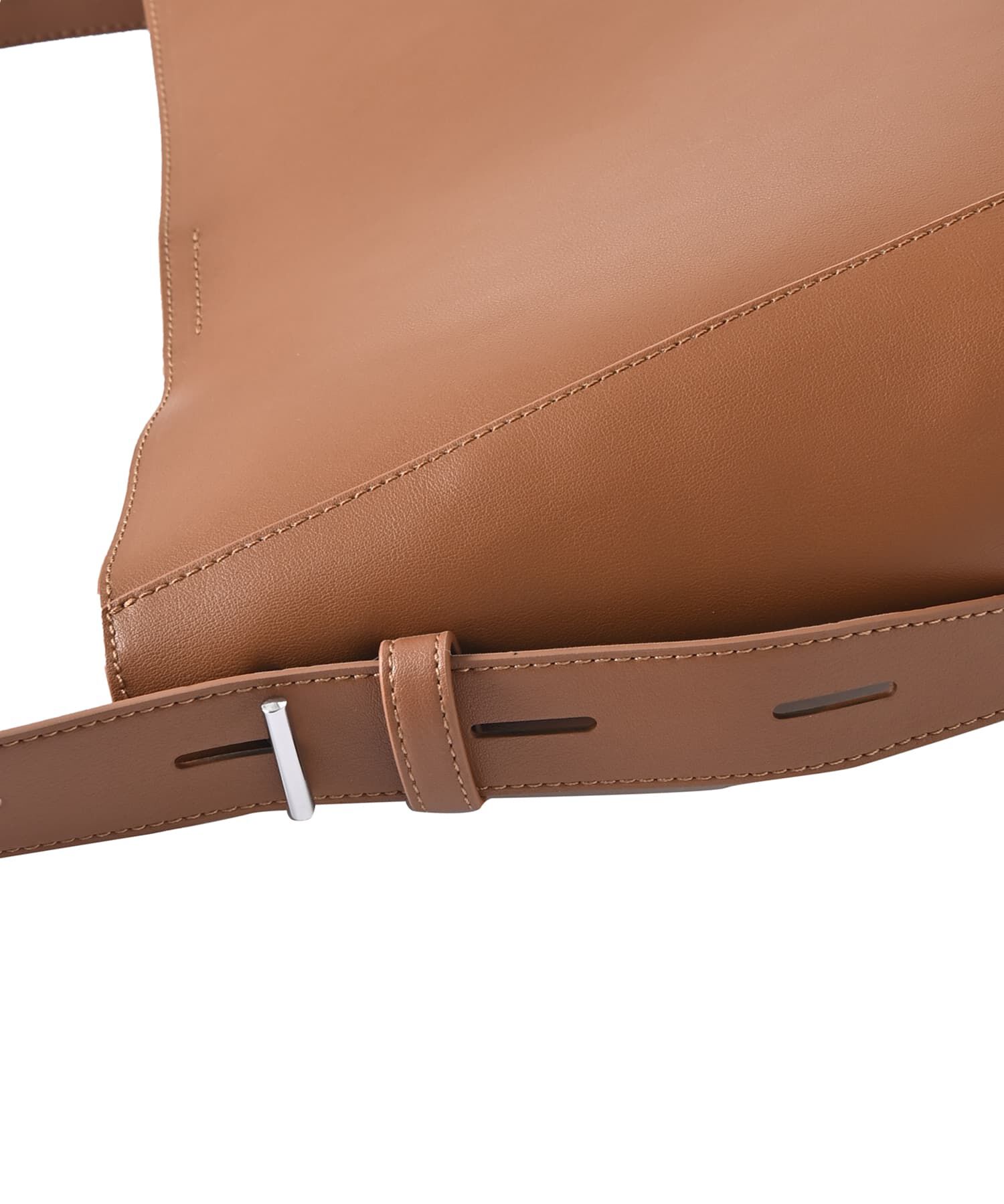 STYLE DELI「【DELI by】カーブフォルムリアルレザーショルダーバッグ」|ショルダー・メッセンジャー|