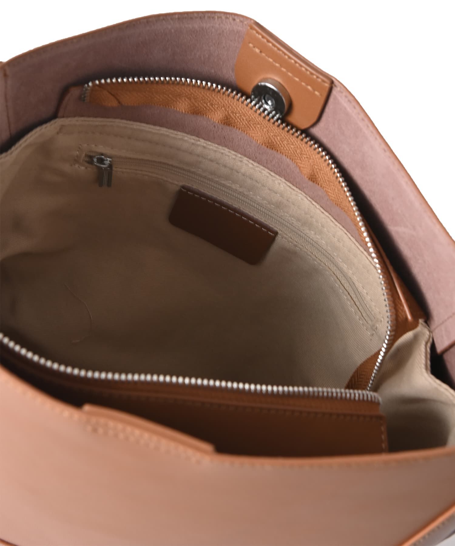 STYLE DELI「【DELI by】カーブフォルムリアルレザーショルダーバッグ」|ショルダー・メッセンジャー|