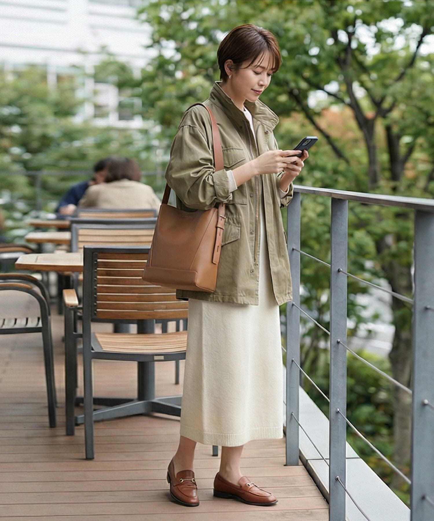 STYLE DELI「【DELI by】カーブフォルムリアルレザーショルダーバッグ」|ショルダー・メッセンジャー|