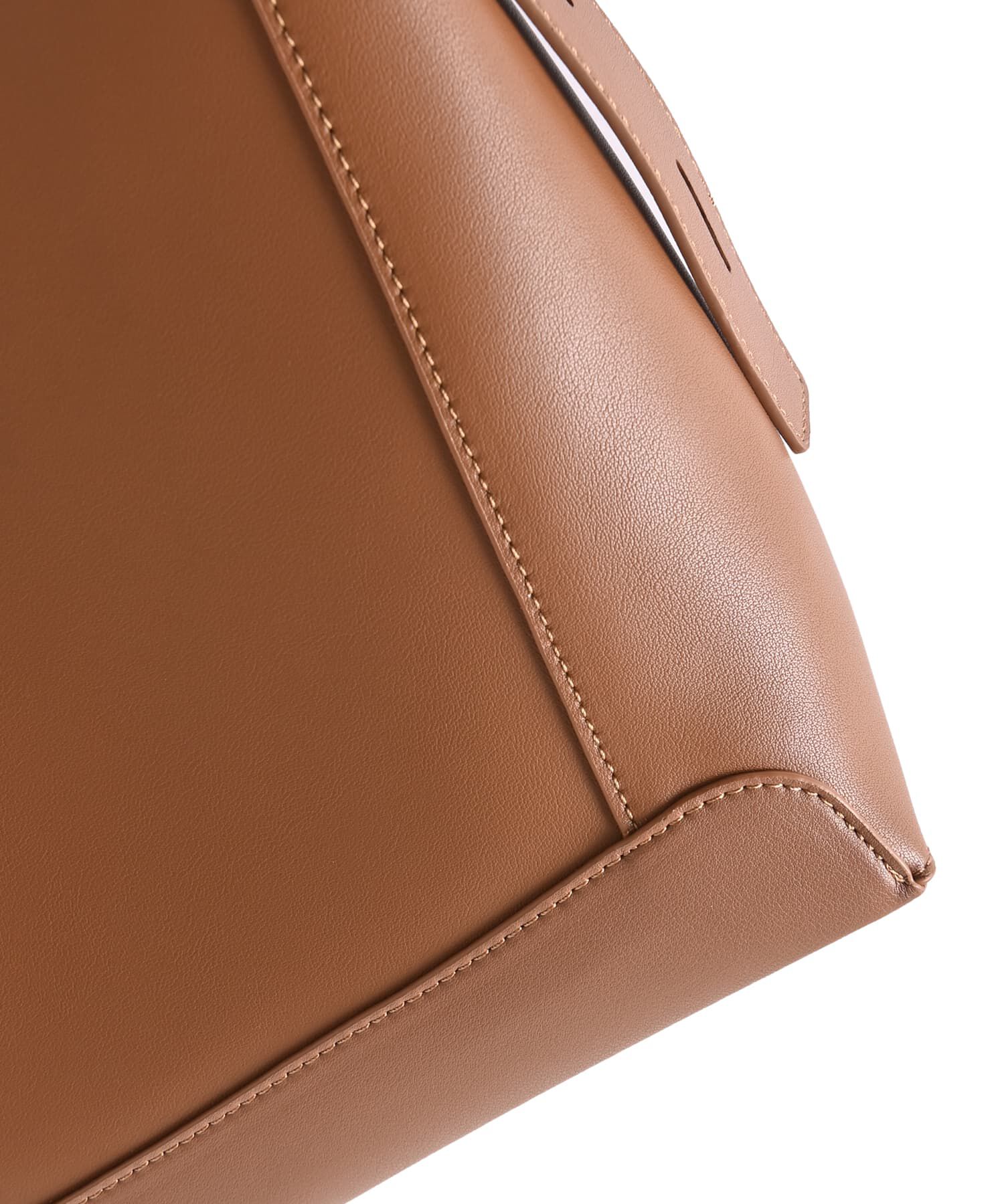 STYLE DELI「【DELI by】カーブフォルムリアルレザーショルダーバッグ」|ショルダー・メッセンジャー|