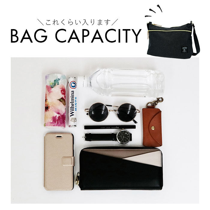 anello「アネロ ショルダーバッグ anello 通販 メンズ レディース 斜めがけ 大人 小さめ A5」|ショルダー・メッセンジャー|