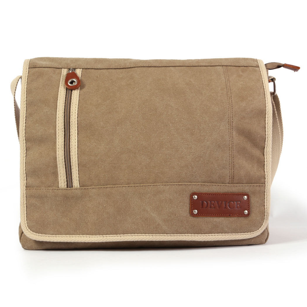 BACKYARD FAMILY「★A4ファイル収納可能!しっかりした綿素材で使い勝手◎★ ショルダーバッグ hhs1206638」|ショルダー・メッセンジャー|ベージュ1