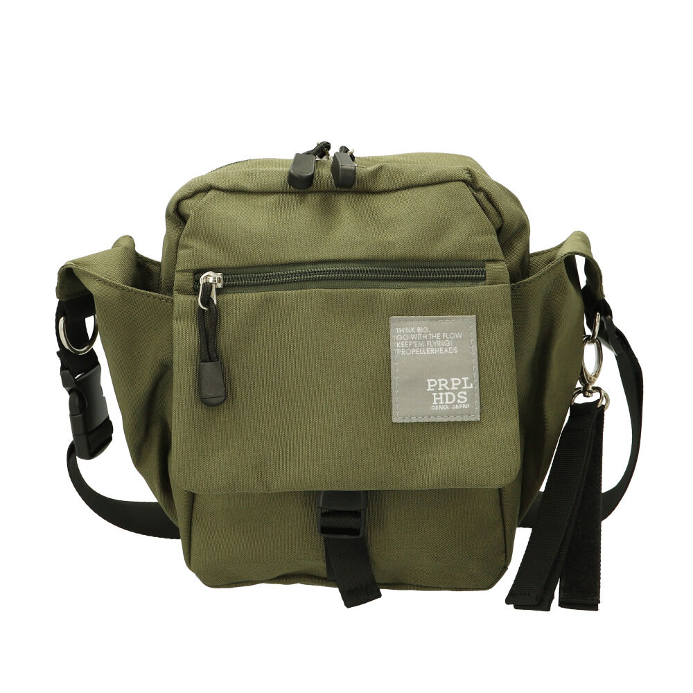 BACKYARD FAMILY「ショルダーバッグ レディース 通販 斜めがけ ブランド プロペラヘッズ おしゃれ 大人 メンズ」|ショルダー・メッセンジャー|グリーン1