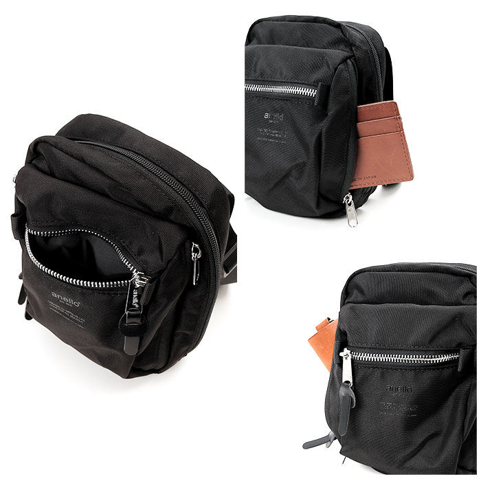 anello「アネロ ミニショルダー anello ATH3236 通販 スリー 縦型 ウォレットショルダー」|ショルダー・メッセンジャー|