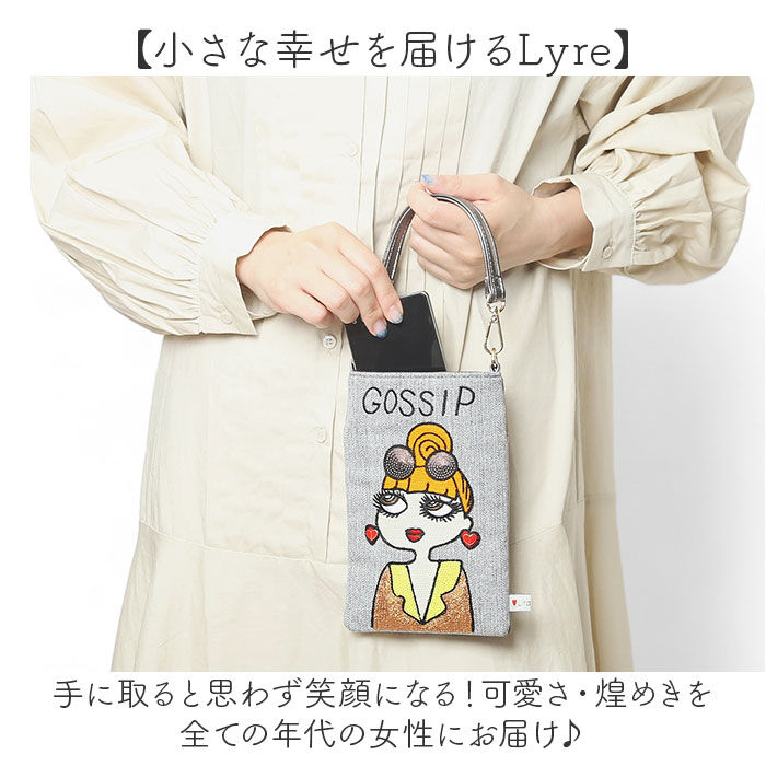 BACKYARD FAMILY「スマホショルダーバッグ レディース 通販 Lyre バッグ スマホバッグ ミニショルダー」|ショルダー・メッセンジャー|