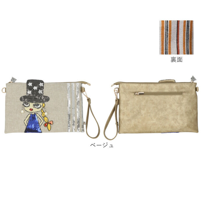 BACKYARD FAMILY「ショルダーバッグ レディース 通販 Lyre バッグ ミニショルダー リタちゃん ショルダーバック」|ショルダー・メッセンジャー|