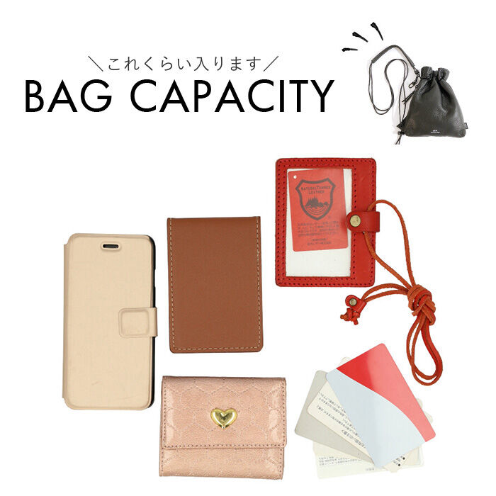 BACKYARD FAMILY「waku ワク 巾着 ショルダーバッグ WK-0030 通販 巾着ショルダー きんちゃく」|ショルダー・メッセンジャー|