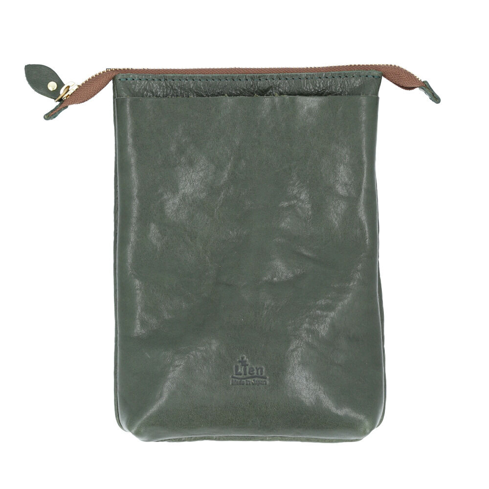 BACKYARD FAMILY「革 ショルダーバッグ レディース 通販 ショルダーバック ミニショルダー 小さめ 本革 レザー」|ショルダー・メッセンジャー|グリーン1