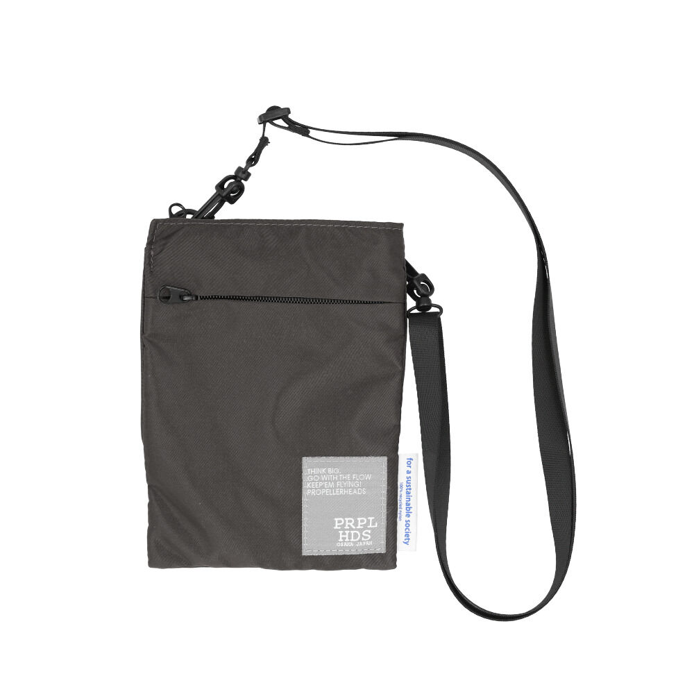 BACKYARD FAMILY「スマホ ショルダー バッグ スマホショルダー 通販 スマホポーチ ミニポーチ サコッシュ」|ショルダー・メッセンジャー|グレー1