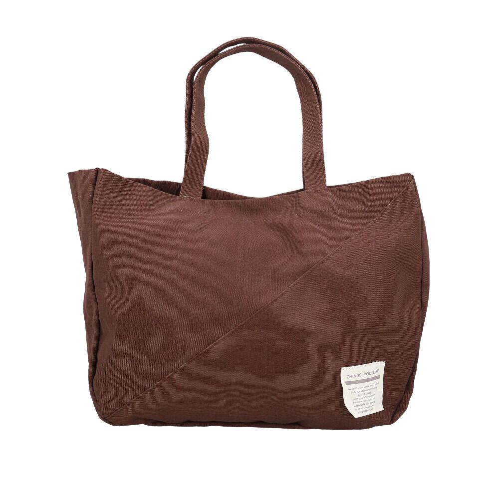 BACKYARD FAMILY「トートバッグ 大きめ キャンバス 通販 Rename バッグ リネーム バック 帆布 トートバック」|ショルダー・メッセンジャー|ブラウン1