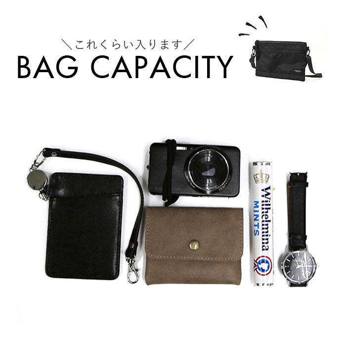 BACKYARD FAMILY「サコッシュ メンズ レディース 通販 ショルダーバッグ ナイロン ミニバッグ ショルダーバック」|ショルダー・メッセンジャー|