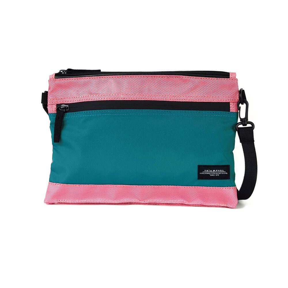 BACKYARD FAMILY「サコッシュ メンズ レディース 通販 ショルダーバッグ ナイロン ミニバッグ ショルダーバック」|ショルダー・メッセンジャー|ピンク1