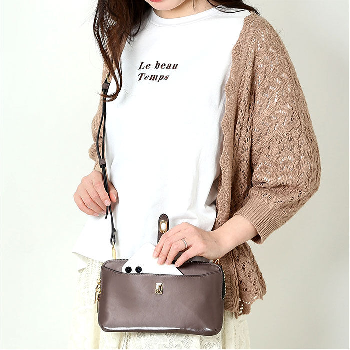 BACKYARD FAMILY「スマホポシェット 横 通販 Pisoraro ピソラロ pr187 スマホバッグ スマホバック」|ショルダー・メッセンジャー|