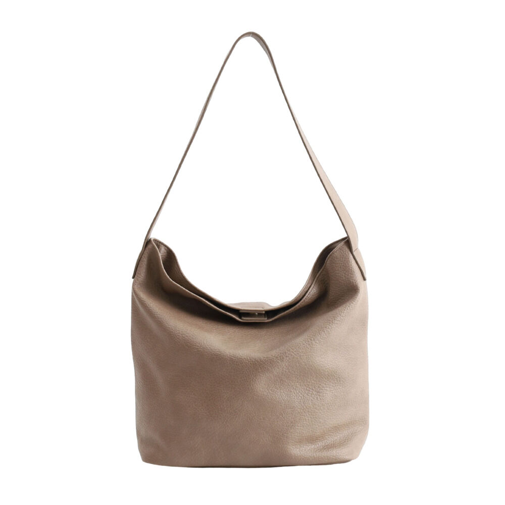 BACKYARD FAMILY「ショルダーバック レディース 斜め掛け 通販 肩掛け フェイクレザー バッグ かばん カバン」|ショルダー・メッセンジャー|グレー2