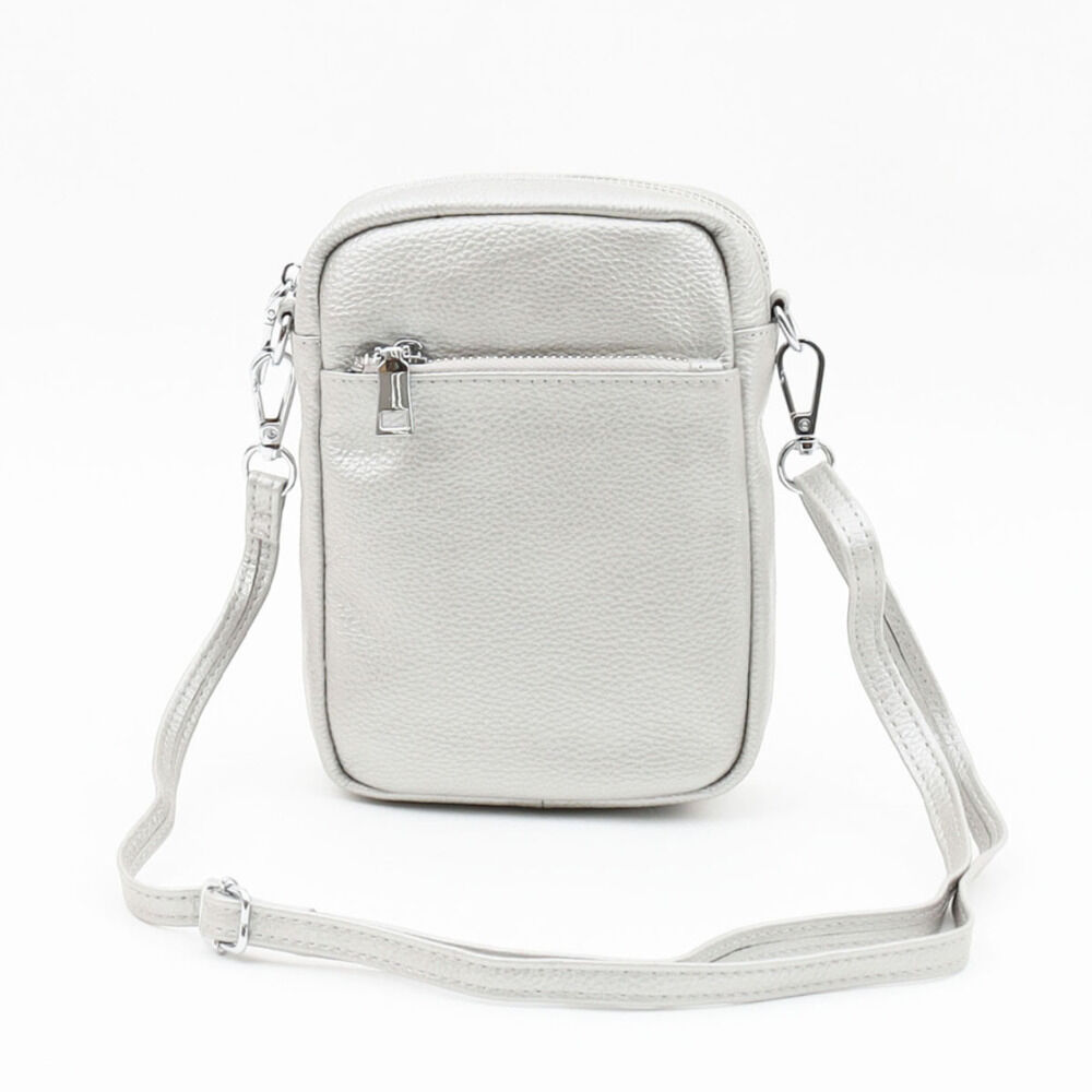 BACKYARD FAMILY「クーコ ショルダーバッグ COOCO 通販 ショルダーバック バッグ バック 本革 牛革」|ショルダー・メッセンジャー|シルバー1