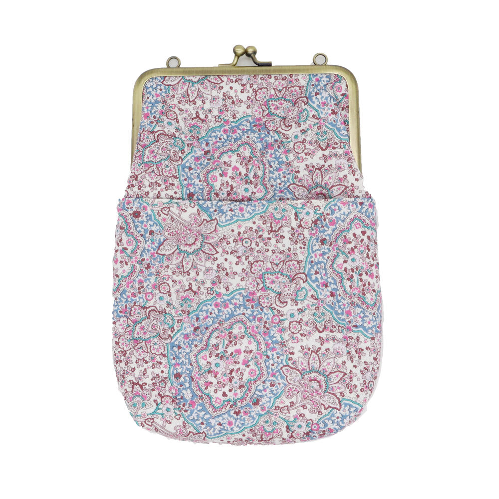 BACKYARD FAMILY「がま口ショルダーバッグ 楽天 ハンドバッグ 手提げ ショルダーバッグ ショルダーバック がま口」|ショルダー・メッセンジャー|ピンク1