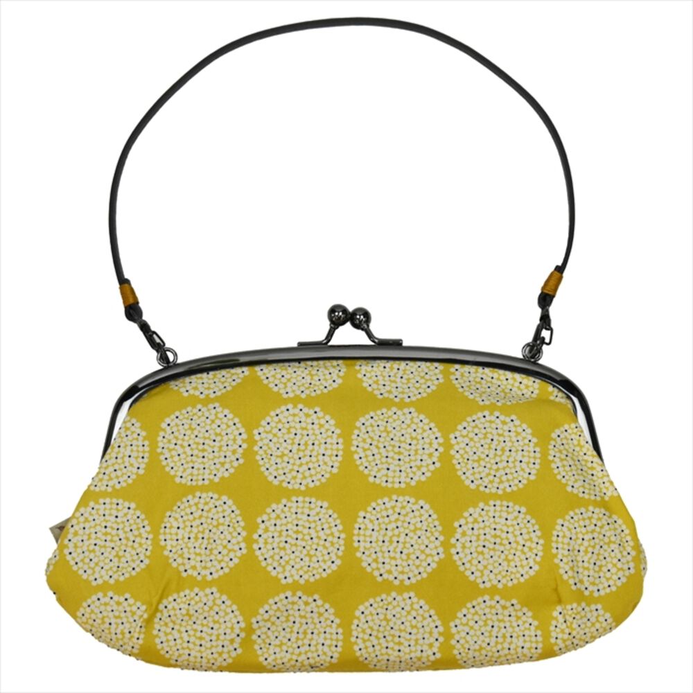 BACKYARD FAMILY「がま口ショルダーバッグ 楽天 ハンドバッグ 手提げ ショルダーバッグ ショルダーバック がま口」|ショルダー・メッセンジャー|イエロー1