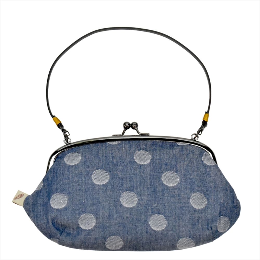 BACKYARD FAMILY「がま口ショルダーバッグ 楽天 ハンドバッグ 手提げ ショルダーバッグ ショルダーバック がま口」|ショルダー・メッセンジャー|ブルー2