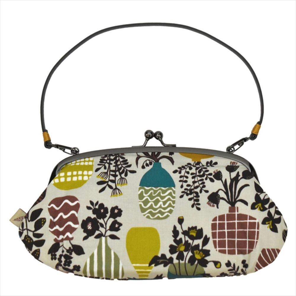 BACKYARD FAMILY「がま口ショルダーバッグ 楽天 ハンドバッグ 手提げ ショルダーバッグ ショルダーバック がま口」|ショルダー・メッセンジャー|グリーン2