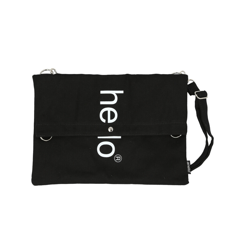 anello「アネロ ショルダーバッグ anello AIS0131Z 通販 ハロー 3WAY クラッチバッグ」|ショルダー・メッセンジャー|ブラック1