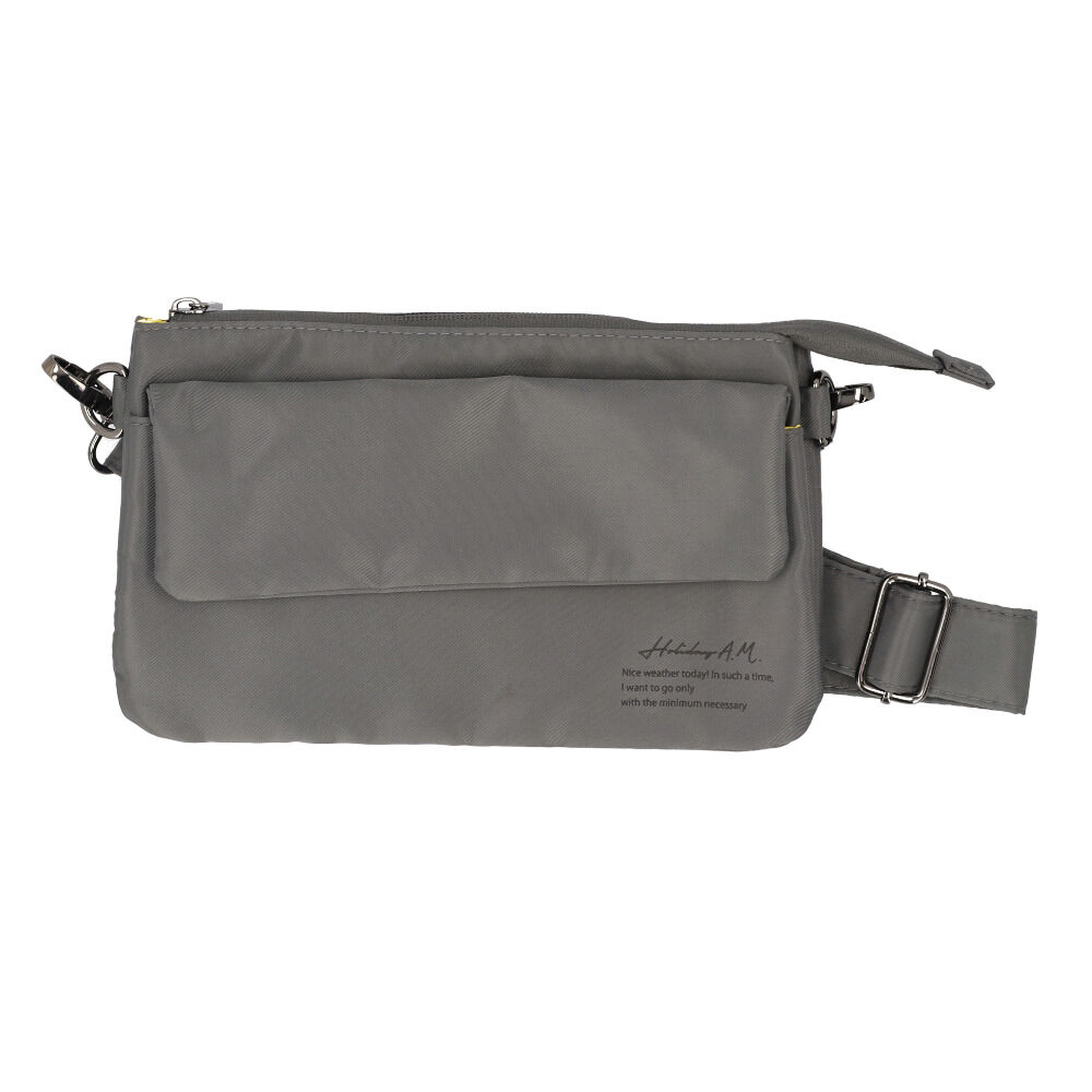 BACKYARD FAMILY「Holiday A.M. ホリデーエーエム ショルダーバッグ KB223 通販 ショルダーバック」|ショルダー・メッセンジャー|グレー1