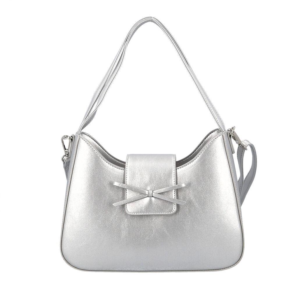 BACKYARD FAMILY「ショルダーバッグ レディース 斜めがけ 小さめ 通販 ショルダーバック ハンドバッグ」|ショルダー・メッセンジャー|シルバー1