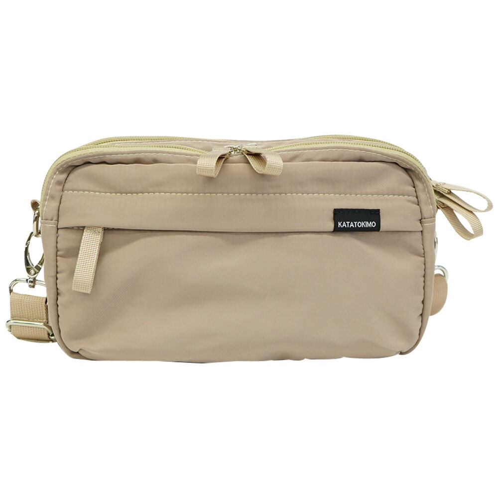 BACKYARD FAMILY「ショルダーバッグ 斜めがけバッグ 小さめ 通販 ミニショルダーバッグ ショルダーバック」|ショルダー・メッセンジャー|ベージュ1