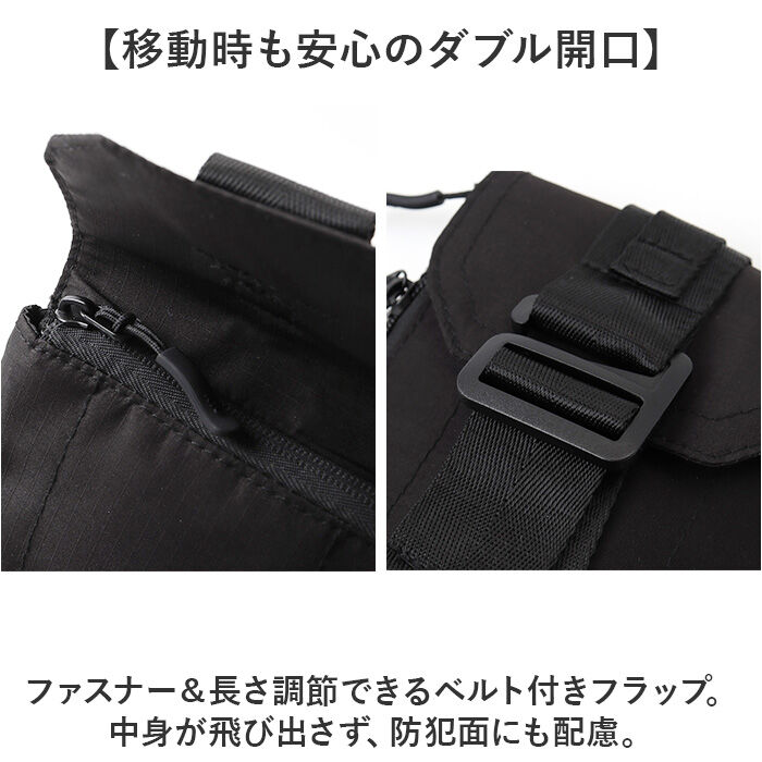 KiU「ポシェットレディース 斜めがけ 通販 ショルダーバッグ 斜め掛けバッグ ミニバッグ シンプル」|ショルダー・メッセンジャー|