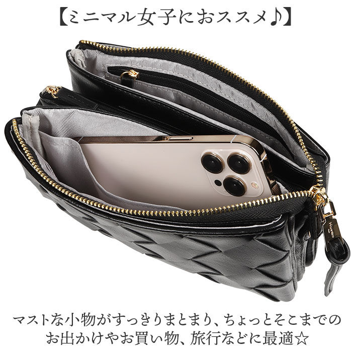 BACKYARD FAMILY「ピソラロ pisoraro 財布 ポシェット 通販 お財布ショルダー ピソラロ財布」|ショルダー・メッセンジャー|