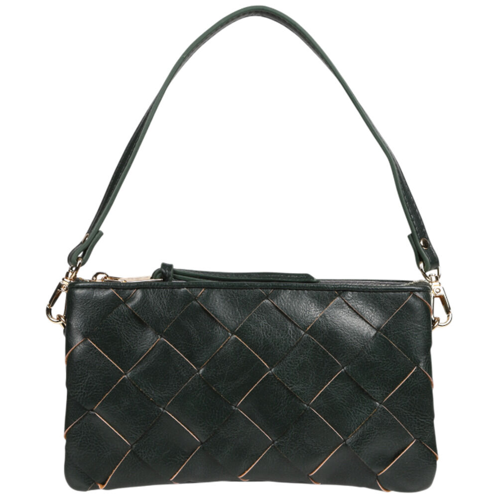 BACKYARD FAMILY「ピソラロ pisoraro 財布 ポシェット 通販 お財布ショルダー ピソラロ財布」|ショルダー・メッセンジャー|グリーン1