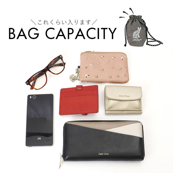 BACKYARD FAMILY「巾着 ショルダーバッグ 通販 巾着ショルダー ミニショルダー 巾着袋 巾着ショルダーバッグ」|ショルダー・メッセンジャー|