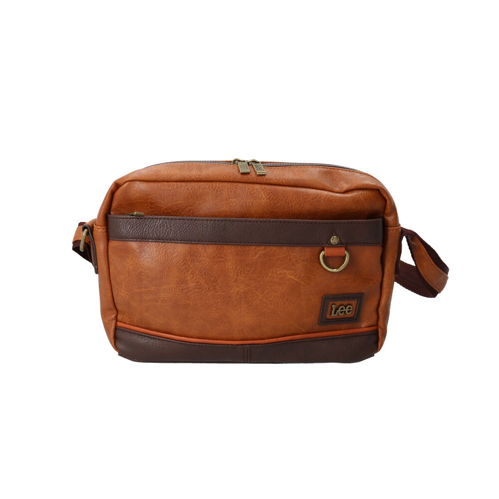 BACKYARD FAMILY「Lee リー ショルダーバッグ 通販 バッグ ショルダーバック メンズ レディース 斜めがけ」|ショルダー・メッセンジャー|ブラウン1