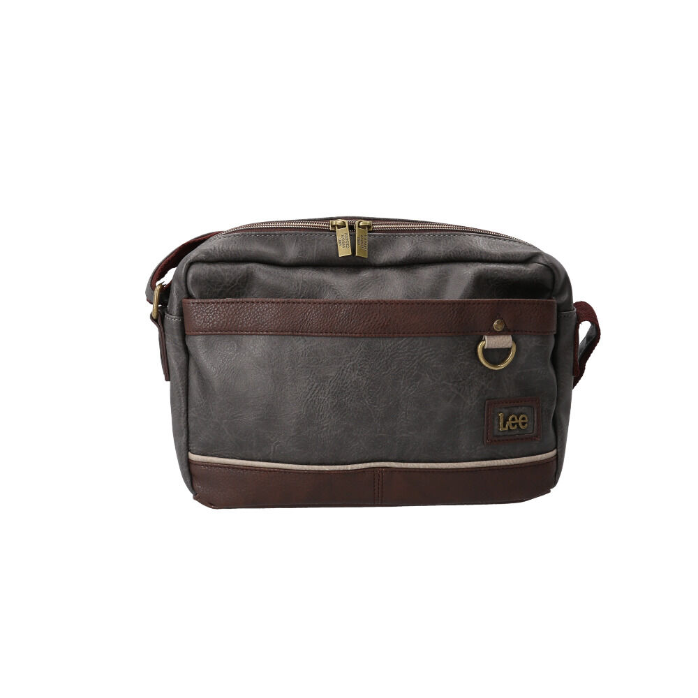 BACKYARD FAMILY「Lee リー ショルダーバッグ 通販 バッグ ショルダーバック メンズ レディース 斜めがけ」|ショルダー・メッセンジャー|グレー1
