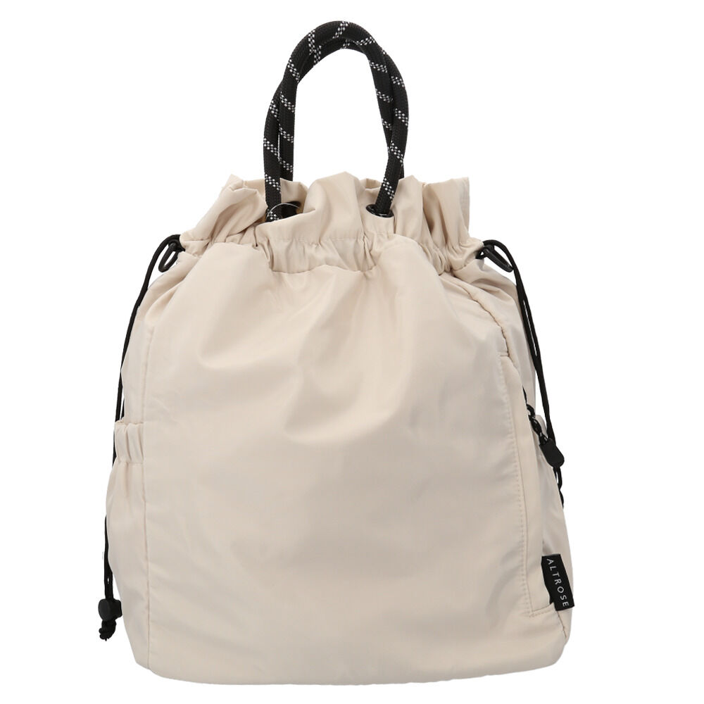 BACKYARD FAMILY「altrose アルトローズ ショルダー リュック 巾着 通販 ショルダーバッグ 巾着ショルダー」|ショルダー・メッセンジャー|ホワイト1