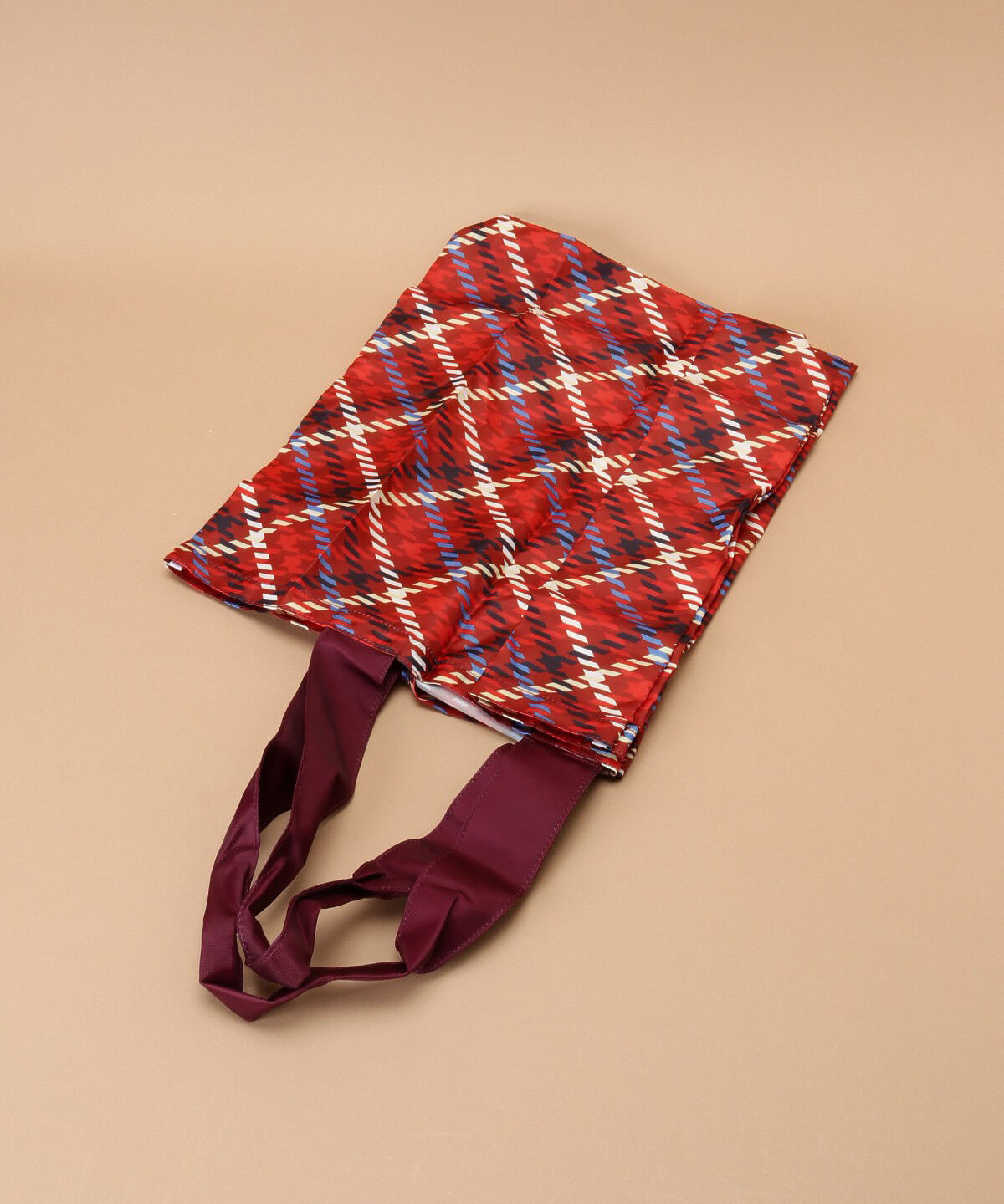 Samantha Thavasa「チェック柄エコバッグ 大サイズ」|その他|