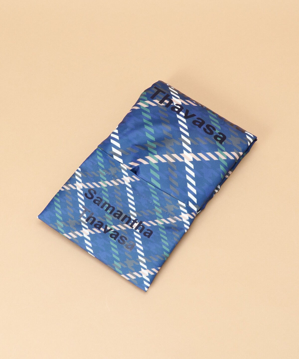 Samantha Thavasa「チェック柄エコバッグ 大サイズ」|その他|