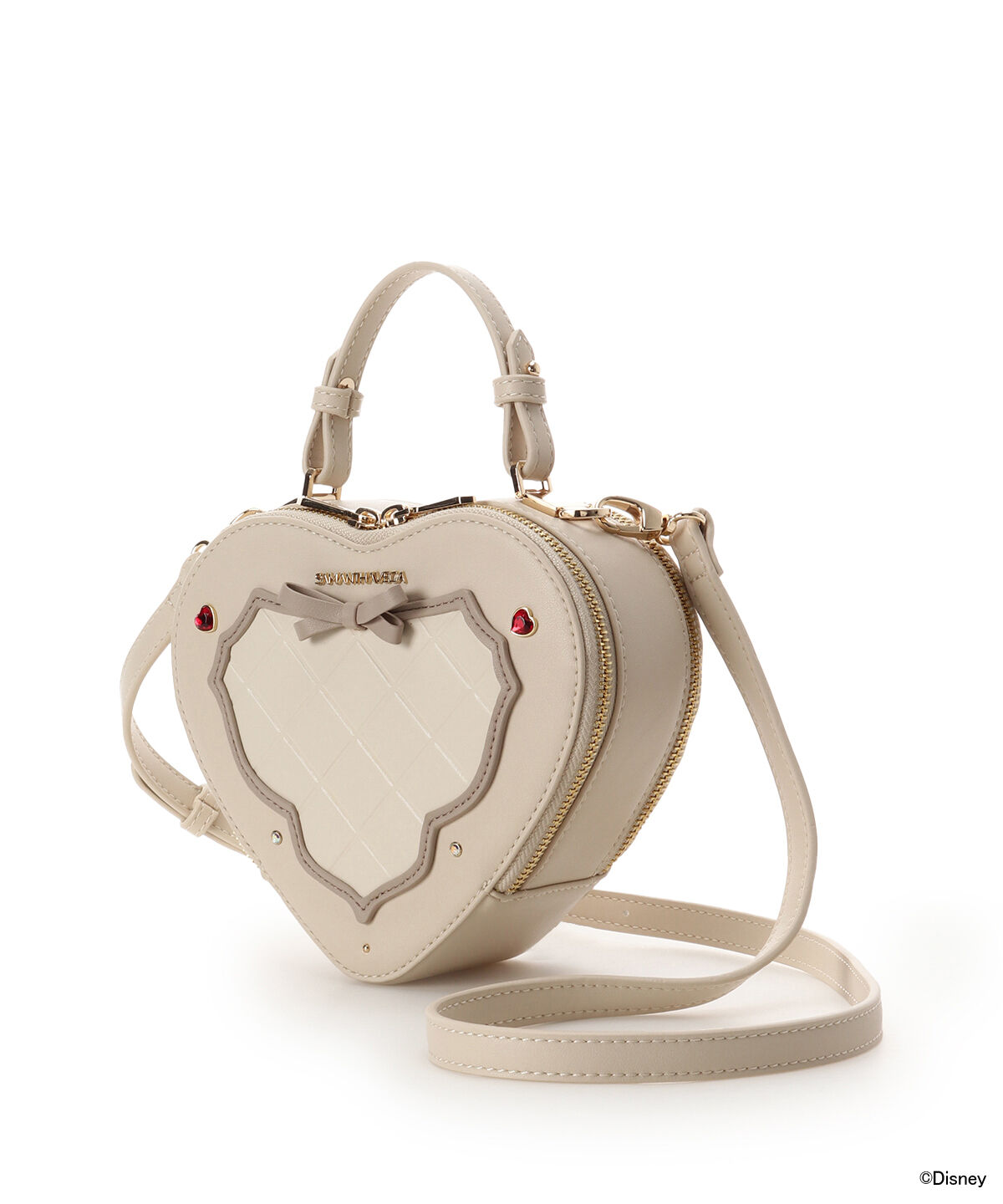 Samantha Vega「『美女と野獣』「ベル」コレクション　ハート型ショルダーバッグ」|ショルダー・メッセンジャー|