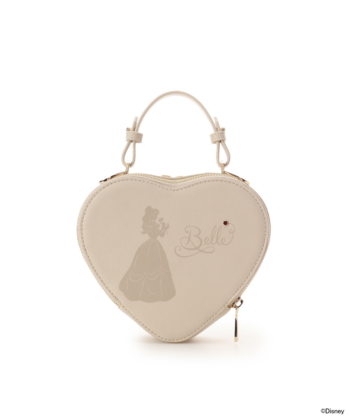 Samantha Vega「『美女と野獣』「ベル」コレクション　ハート型ショルダーバッグ」|ショルダー・メッセンジャー|