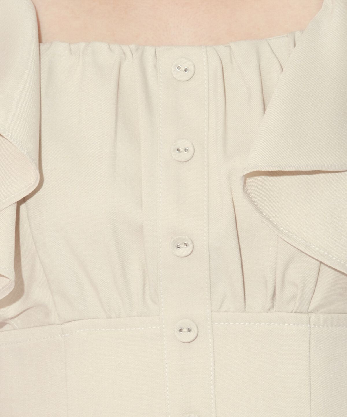 WILLSELECTION「バックリボンフリルワンピース」|ワンピース|