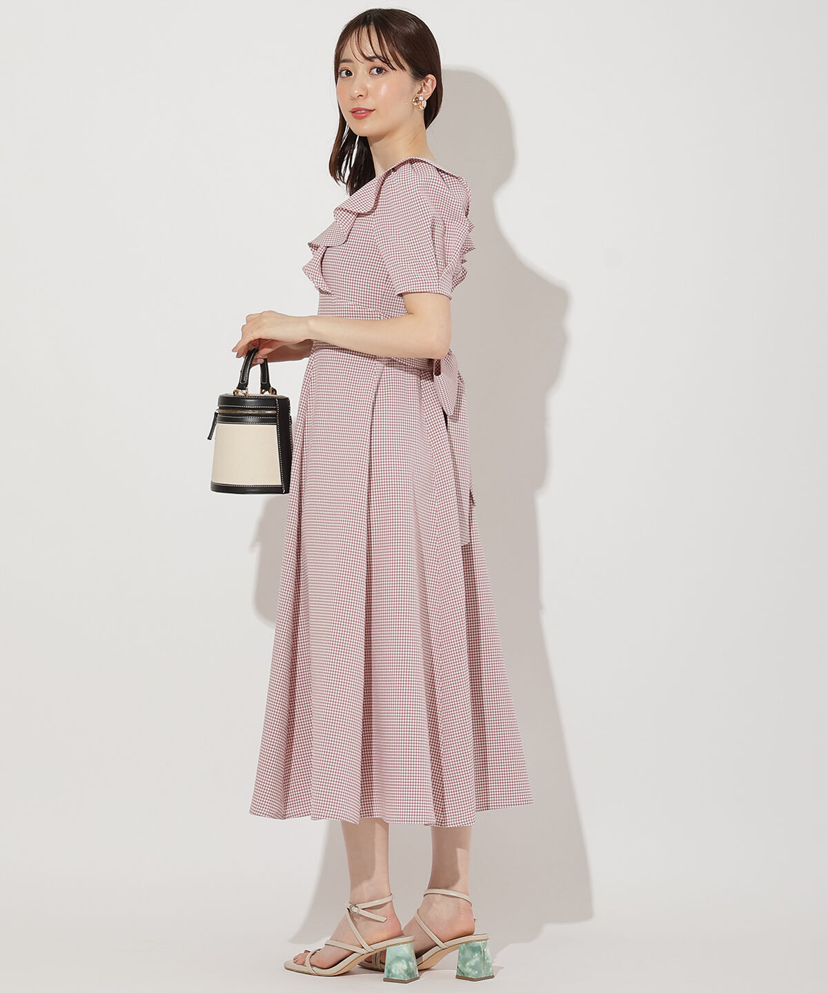 WILLSELECTION「バックリボンフリルワンピース」|ワンピース|