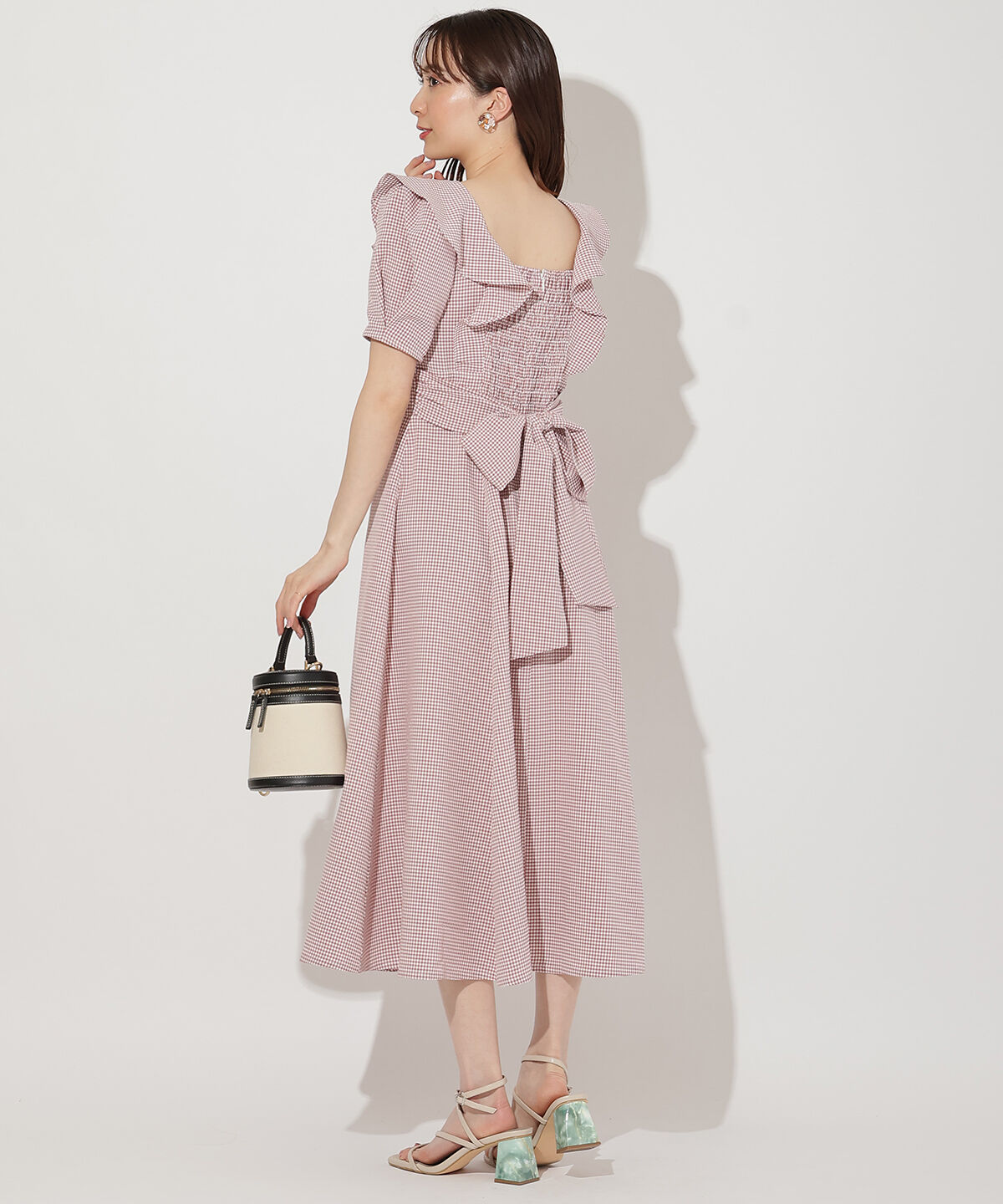 WILLSELECTION「バックリボンフリルワンピース」|ワンピース|