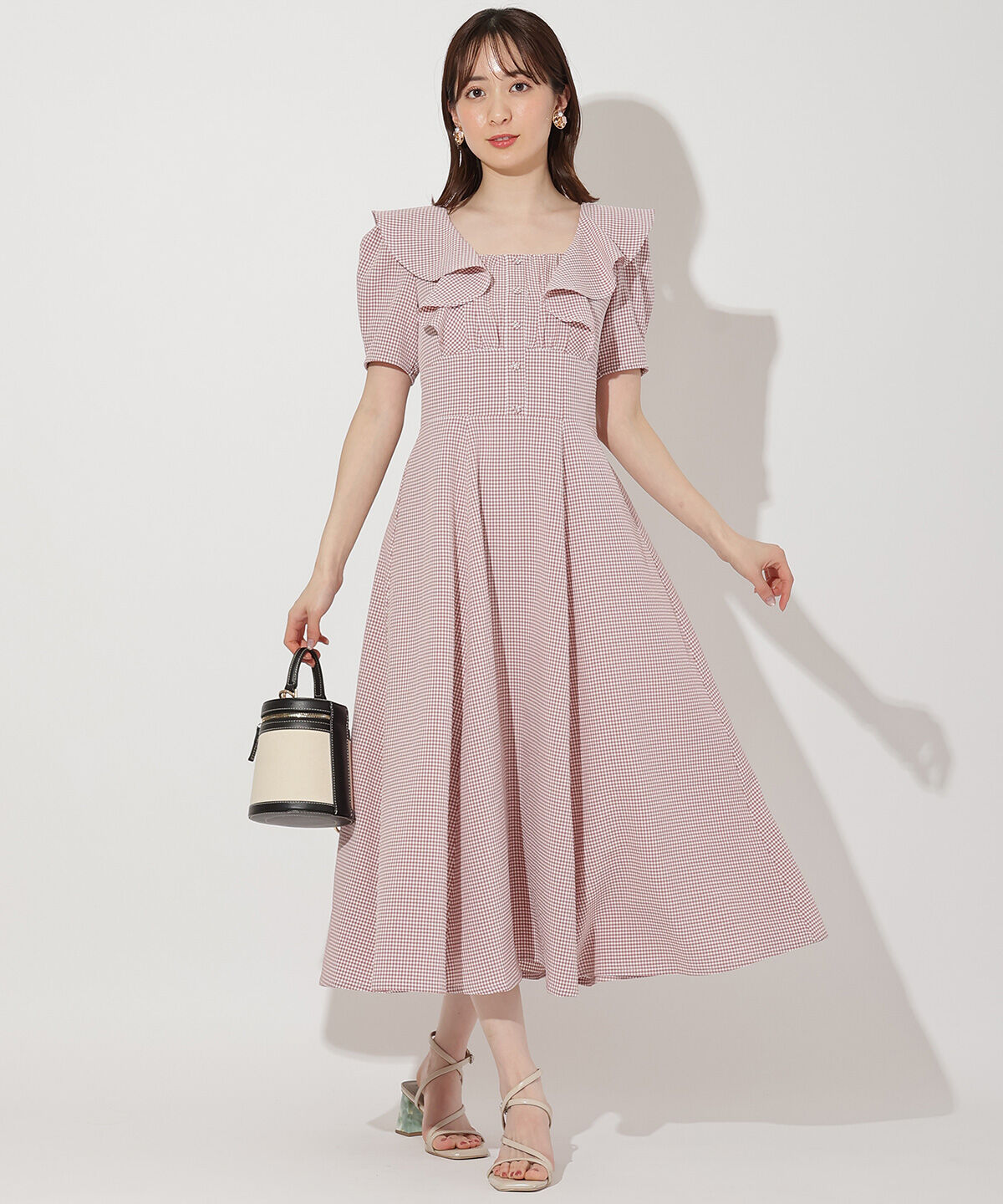 WILLSELECTION「バックリボンフリルワンピース」|ワンピース|