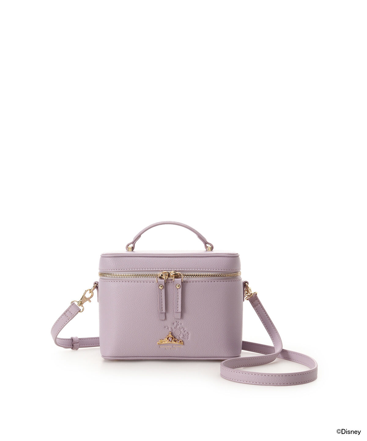 Samantha Thavasa Petit Choice「「ディズニープリンセスコレクション」バニティバッグ」|ショルダー・メッセンジャー|ラベンダー