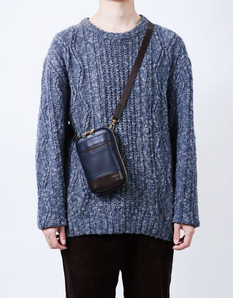 master-piece「Gloss ショルダーバッグ」|ショルダー・メッセンジャー|ネイビー