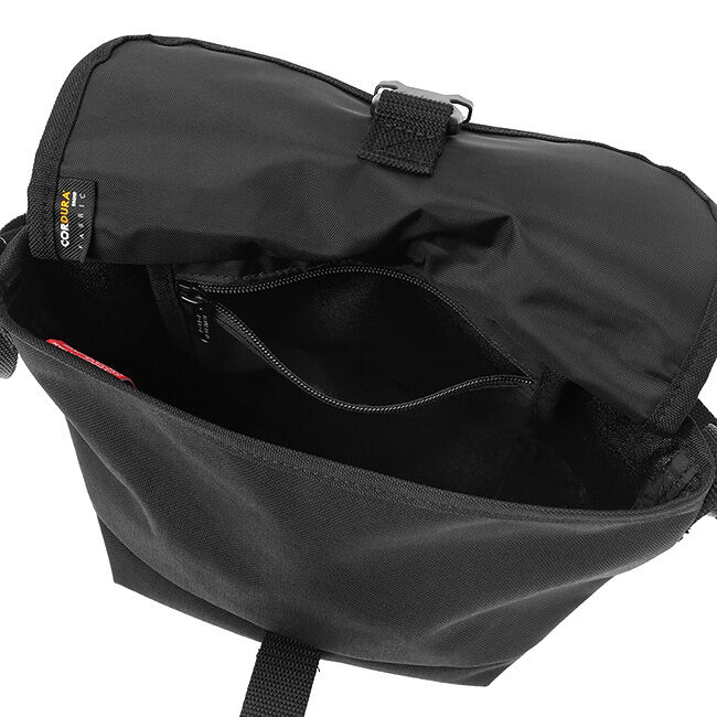 Manhattan Portage「Nylon Messenger Bag Flap Zipper Pocket」|ショルダー・メッセンジャー|