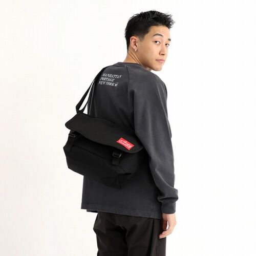 Manhattan Portage「NY Messenger Bag JR Flap Zipper Pocket」|ショルダー・メッセンジャー|