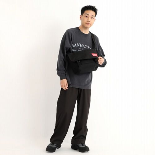 Manhattan Portage「NY Messenger Bag JR Flap Zipper Pocket」|ショルダー・メッセンジャー|
