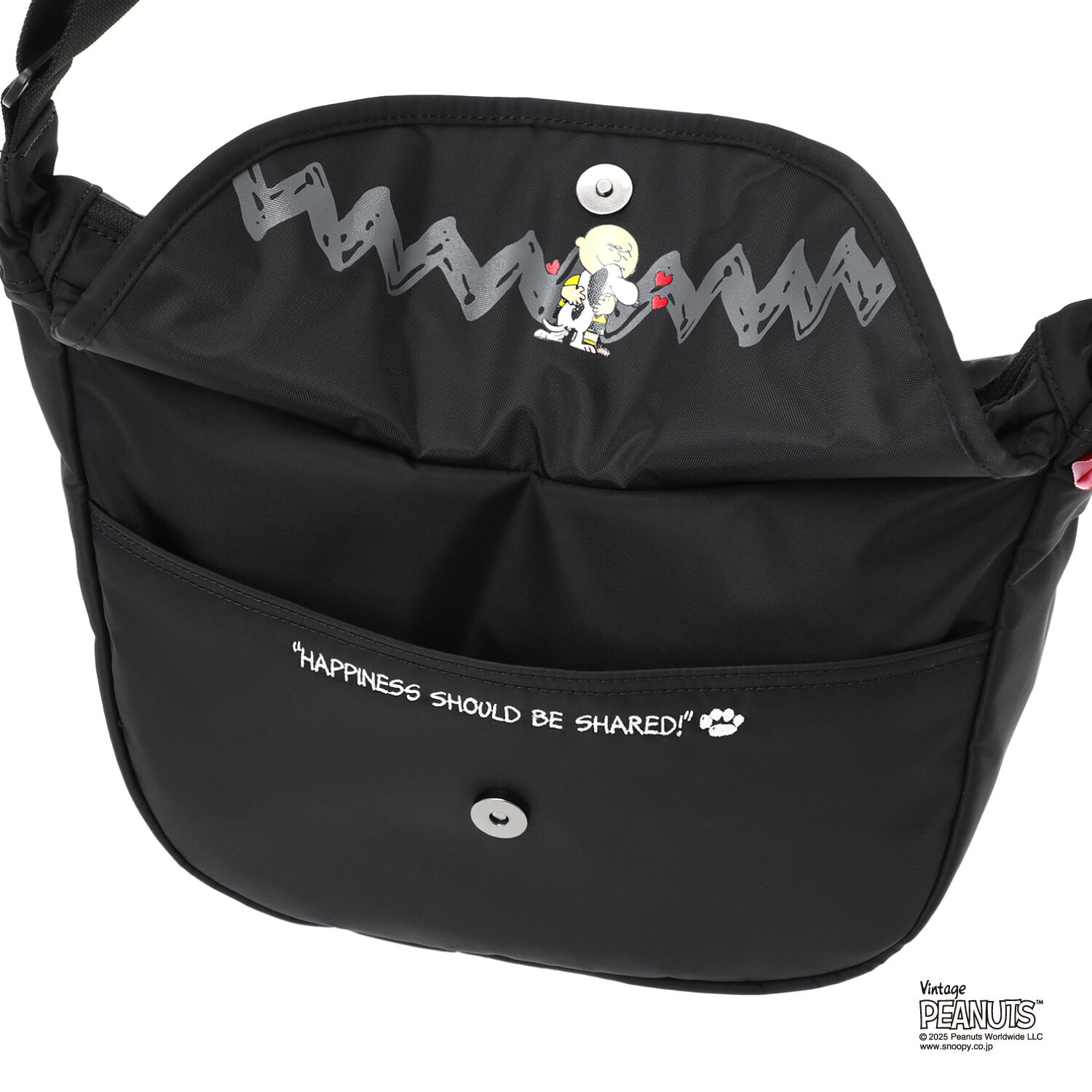 Manhattan Portage「DUET SHOULDER BAG FZP MGNT FLIGHT NYLON BACKING PEANUTS 25」|ショルダー・メッセンジャー|