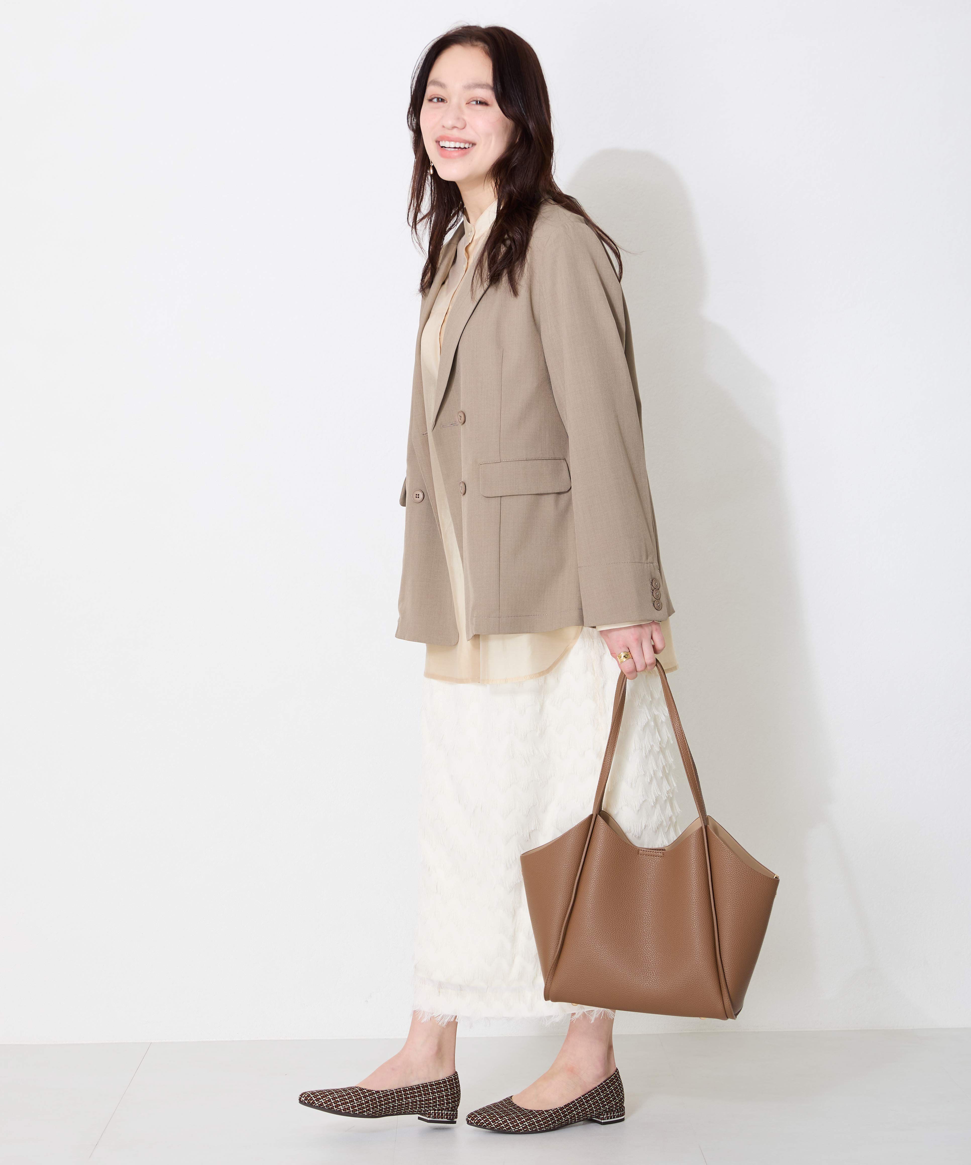 ORiental TRaffic「 インバッグ付き トートバッグ /BA-256 オフィス 大容量」|ショルダー・メッセンジャー|